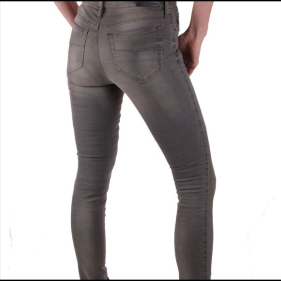 Diesel Grey-Black Skinny Jeans - Picture 2 of 10
